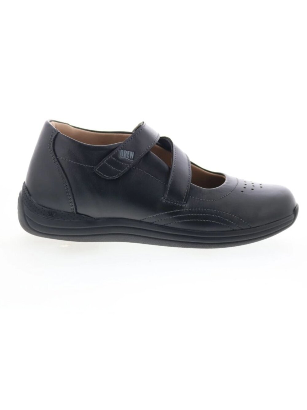 Drew Orchid Leather Mary Janes